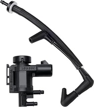 FL3Z-3A788-B Check Valve Vacuum Hose and 7L1Z-9H465-B 4X4 Vacuum Solenoid Valve for Ford F150 2015-2