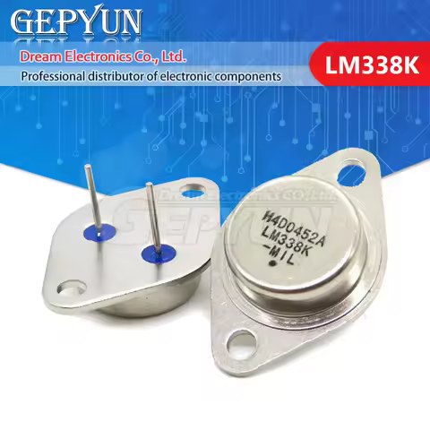 2PCS LM338K LM338 TO-3 1.2V To 32V IC Voltage Adjustable Regulator New Original