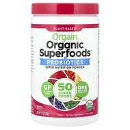 Orgain Organic Superfoods™ + Probiotics Super Nutrition Powder Berry 9.9 oz (280 g)