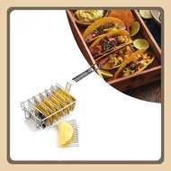 8 compartment Taco Basket Professional Tortillas Burritos Taco Rack Fryer Taco Shell Fryer