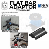 Quad Lock Flat Bar Adaptor for Handlebar/Stem Mount