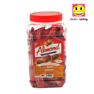 กระปุก อัลมอนด์ ยูไนเต็ด ช็อกโกแลต 130เม็ด united almond 1 กระปุก 130 เม็ด By Smiley World 4289 6359