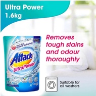 Attack Colour Ultra Powder Detergent 3KG/Liquid Detergent + Softener Refill Pack/UltraPower Liquid Detergent Refill Pack