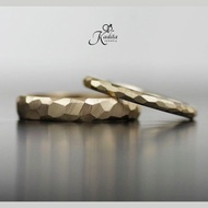 Rustic Rings Silver 925 Gold Plated