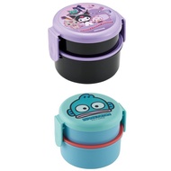 Direct from Japan Skater Ag+ Silver Ion Antibacterial Lunch Box 2-tier Round Hangyodong/Chromi Sanri