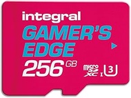 Integral 256GB Gamer's Edge Micro SD Card for Nintendo Switch - Fast Charging & Saving Games DLC Dat