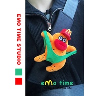 Emo Original Spoof Ugly Things Car Seat Belt Shoulder Cover Car Interior Accessories Shoulder Pads A