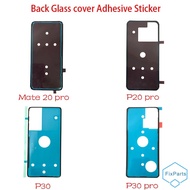 For Huawei P20 Mate 20 Pro P30 Pro Back Battery Cover Door sticker Adhesive glue tape