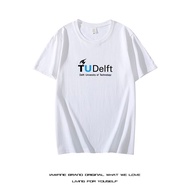 Netherlands Delft Special Agent University TU Delft Commemorative Short-Sleeved Men Women Students P
