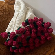Handmade Crochet Flower Blanket