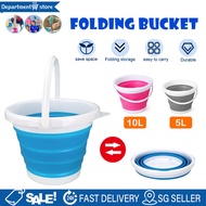 Foldable Pail Waterproof Collapsible Bucket Fishing Collapsible Pail/Foot Bucket Foot Spa Foot Wash 