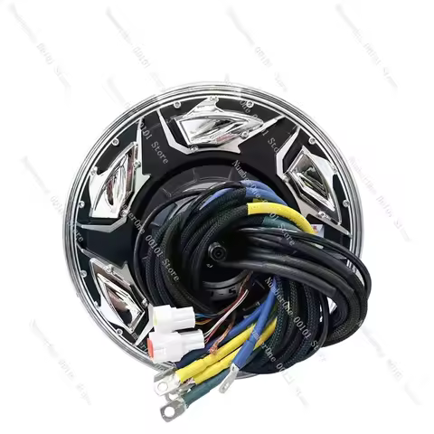 12-Inch fifth-generation 20000W tile 70H disc brake seven-wire 18-axis 48V-96V electric motorcycle m