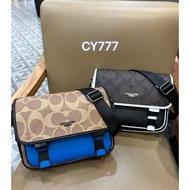 Messenger Bag RACER28 Men's Shoulder Messenger Bag Waterproof Wear-Resistant Scratch-Resistant Desig