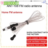 SHOUOUI FM Antenna Indoor Dipole 2m Amplifier