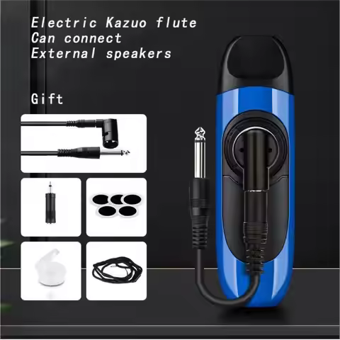 Electronic Kazoo Musicial Learn Easily Orff Plays ABS Material Woodwind Music Gift Best Companion Fo