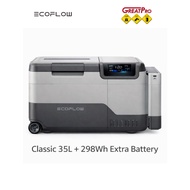 ECOFLOW Glacier Clasiss 35L Portable  Fridge + 298Wh Extra Battery