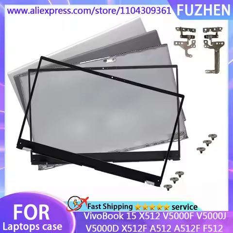 New Cover For Vivobook X512 X512FA X512DA F512 F512FA F512D A512 A512F V5000F LCD Screen Back Cover 