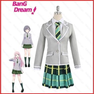 ACG Anime BanG Dream!It's MyGO Cosplay Takamatsu Tomori School Uniform JK Skirt Costume Woman Clothes Halloween Party