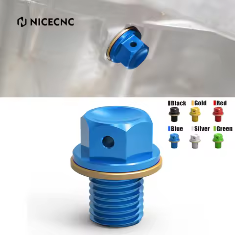 M12xP1.5 Magnetic Oil Drain Bolt For Yamaha YZ125 YZ250 YZ250X YZ 80 WR 250 WR250R WR250X YZF WRF 40
