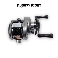 WOLF Sigma รอกทรงกลม เหยื่อเบา เฟืองทองเหลือง รอบ7.6 รอกตกปลา เหยื่อปลอม รอกเบท