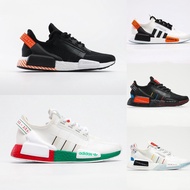 Ready Stock three stripe NMD R1 V2 men woman running shoes sport sneakers unisex soft shoes walking shoes