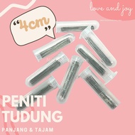 🇲🇾 READY STOCK JARUM PENITI TUDUNG WANITA 4cm