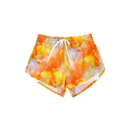 TA ACTIVE CARDIO PRINTED SHORTS กางเกงขาสั้นออกกำลังกายผู้หญิง มีซับใน