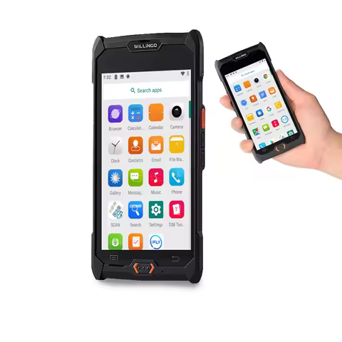 Manufacturer Ip67 Pda Internet Mobile Device With Android Os Barcode Scan Sim Card Pda Handheld Surv