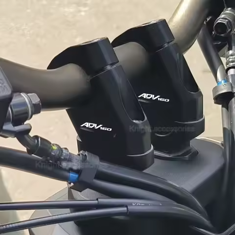 Motorcycle Handlebar Riser Bar Mount Handle Heightening Clamp Pit Motorbike Accessories For Honda AD