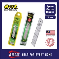 HITZ Cutter Blade Refill Cutter Blade Cutter Refill Blade Refill Hardened Blade SK-3 Blade 10pcs 刀片