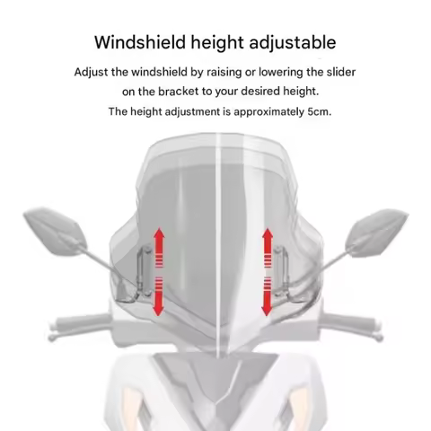 FOR KYMCO KCC150 Racing S 150 Original Hole Mount Front Windshield Easy Install Wear-Resistant Wind 