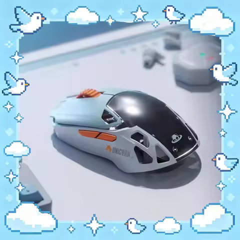 Meizu PANDAER IQUNIX Gaming Mouse Three Mode Link 26000DPI 300mAh Large Capacity Battery PC Mouse 65