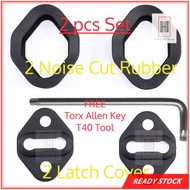 MPV Sliding Door Rubber Pintu Belakang Latch Cover + Rubber Getah Seal Pelbagai Multiple Model