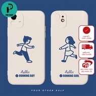 Case for iphone 6plus 6splus 7 plus 8plus X Xr XsM 11 12 13 Promax - Runing boy/girl - OPM29 - PNDPh