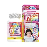 PN Kids Girls Complete 17 Multivitamins & Minerals 60s