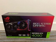 Asus ROG STRIX GeForce RTX 4090 OC black and white