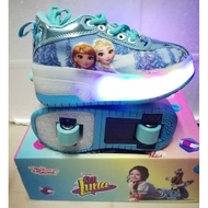 Frozen Wheels Shoes Led Sport Shoes Kasut Roda Kasut Lampu Kasut Sukan