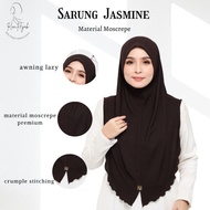 Tudung sarung Jasmine labuh bidang