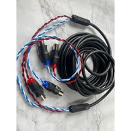 Flexible 1.5mm 4-conductor sommer speaker wire, copper core, 10-15-20m long