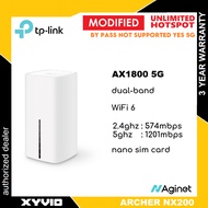 TP-LINK ARCHER NX200 AX1800 Wireless Dual-Band Gigabit Router 5G Modem MODIFIED