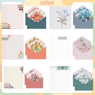 SEL A5 Letter Papers Set for Baby Shower Wedding Party Invitations Thank  Letter
