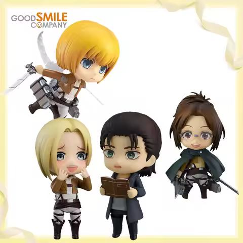 100%Original Genuine in Stock Good Smile Company Hange Zoe Nendoroid(1123)Armin Arlert(435)Eren Yeag