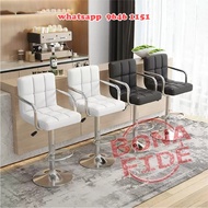 人造皮 升降高身靠背 Bar凳 [CH63-51] Tall Bar Chair 360度旋轉 90-120升降 SGS 三級防爆杆 可加扶手