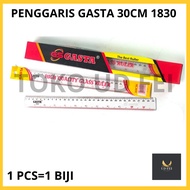 (1 PCS = 1 PIECE) GASTA Ruler 30cm Long Ruler/ Plastic Ruler/