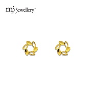 MJ Jewellery Gold Earrings S172 , 375 Gold & 916 Gold
