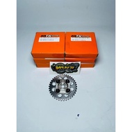 ADJUSTABLE CENTRIC GEAR TK RACING VESPA 3V / TIMING GEAR TK RACING PIAGGIO VESPA 3V 150CC
