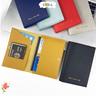 EWEA Passport Cover, PU Leather Waterproof Document Credit Card , Portable Multi-card Credit Card Pr