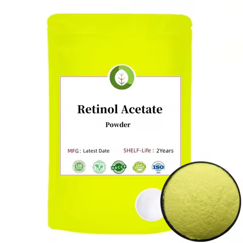 Hot Supply Retinol Acetate Powder/vitamin A Acetate Powder Cosmetic Material