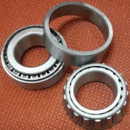 KTNS RS3 250 - Steering Cone Bearing Set (2 pcs) // Nut Steering Stem (Chrome) ( 1pcs )