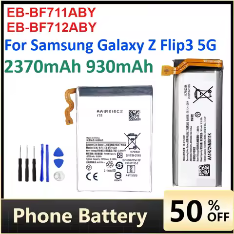 New EB-BF711ABY EB-BF712ABY Battery For Samsung Galaxy Z Flip 3 Flip3 5G SM-F711B/F711/F711B/ F712 B